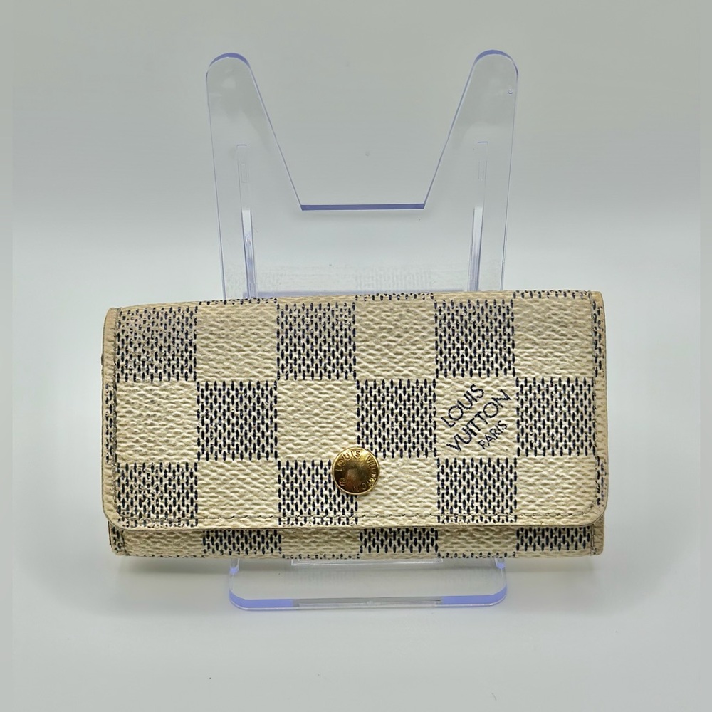 Louis Vuitton Damier Azur 4-Key Case